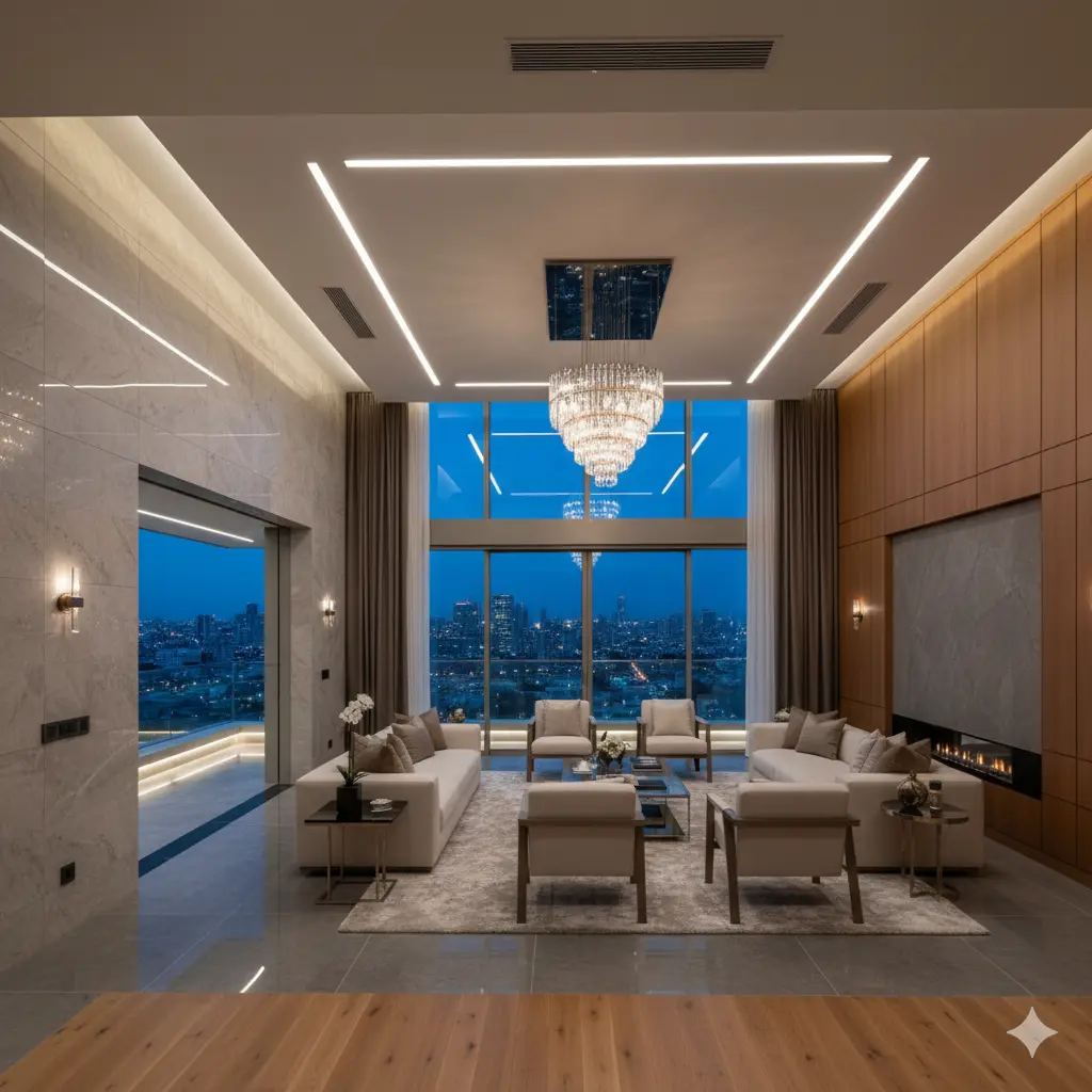 السكن والمعيشة الفاخرة, مشروع من آر إن إس